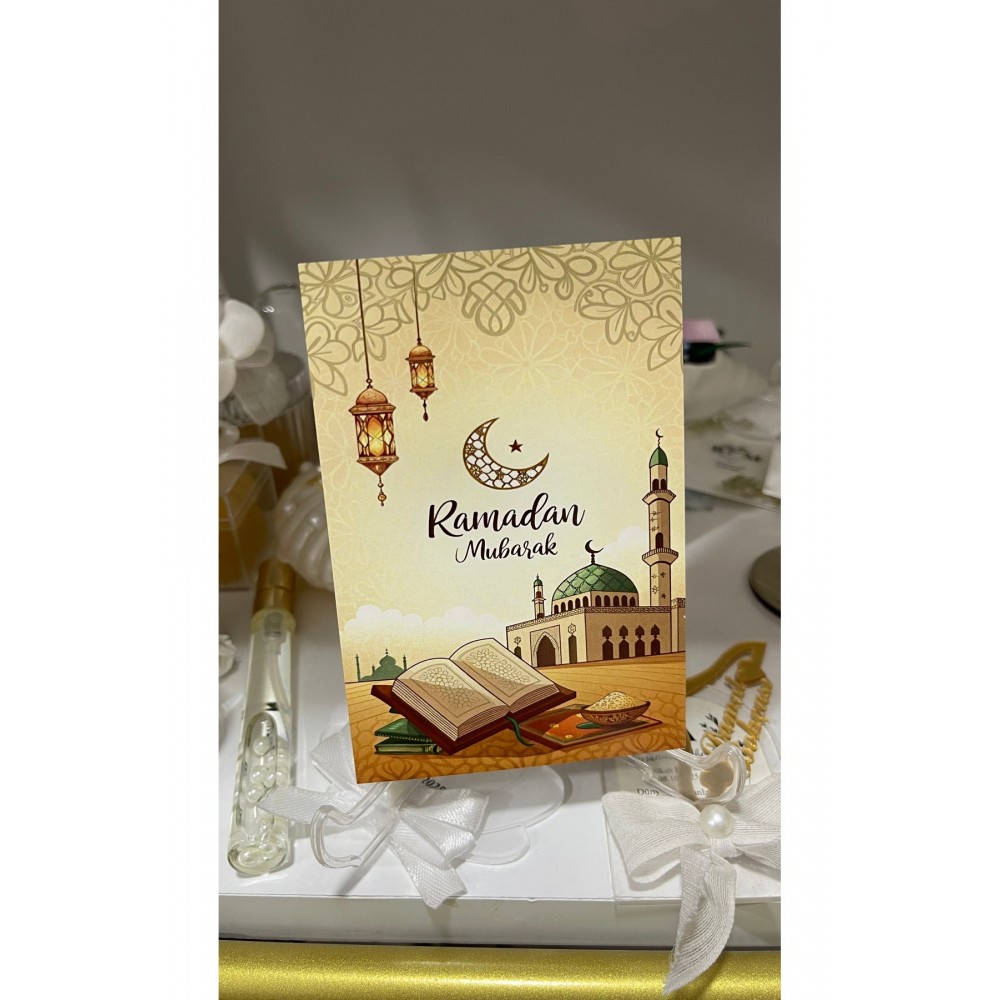 Ramazan Kartı 8x12 cm 63 Adet - ARL Etiket Tasarım