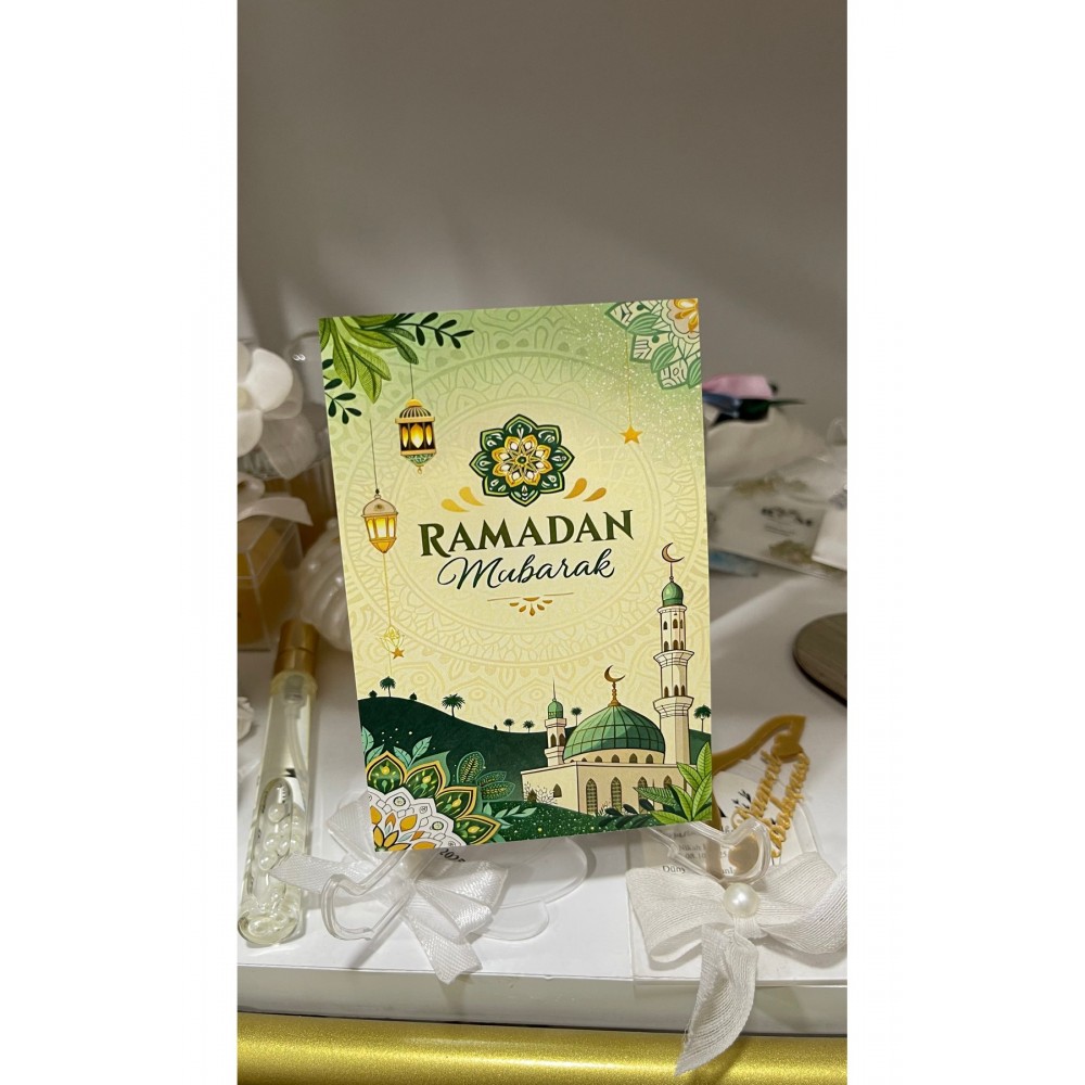 Ramazan Kartı 8x12 cm 63 Adet - ARL Etiket Tasarım